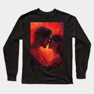 Discover True Romance: Art, Creativity and Connections for Valentine's Day and Lovers' Day Long Sleeve T-Shirt